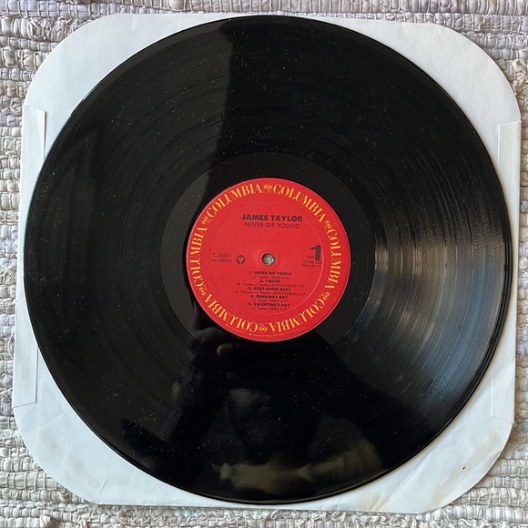 James Taylor - “Never Die Young” Vinyl LP - Picture 3 of 5